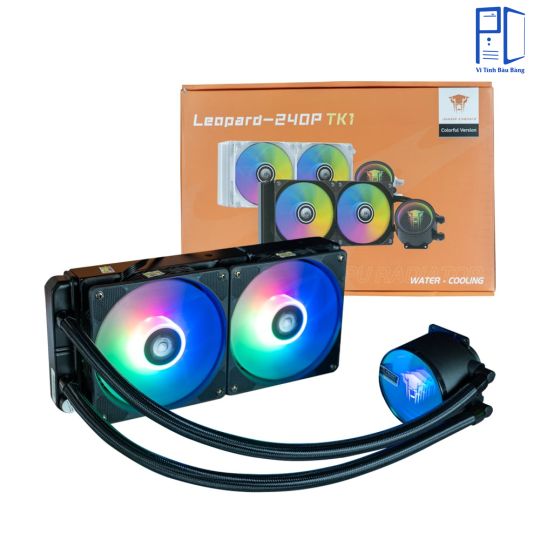 Tản nhiệt nước JUNGLE LEOPARD TK1 240p RGB Fixed Đen