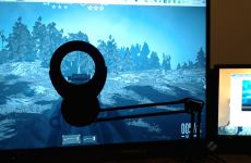  Bật chấm ruồi trực tiếp trên màn hình (OSD) – dễ nhất