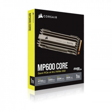 SSD NVME 1TB CORSAIR MP600 CORE XT (PCIe 4.0 - Đọc 5900Mb/s - Ghi 5000Mb/s) 