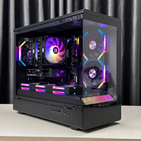 VỎ CASE JUNGLE LEOPARD MS-01 BLACK - No Fan (Micro ATX/ Màu Đen)