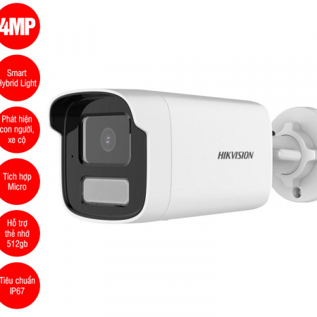 Camera IP 4MP thân trụ Hikvision DS-2CD1T41G2-LIU