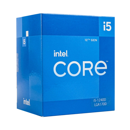 CPU Intel Core i5 12400 | 4.40 GHz, 6 Cores 12 Threads, LGA 1700