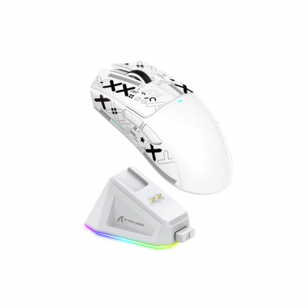 Chuột không dây Attack Shark X11 (White - Mới, Full box)