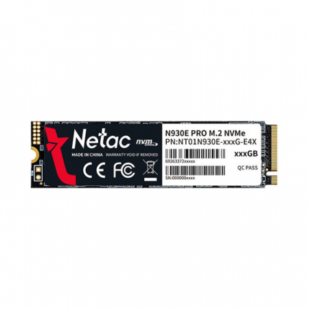 Ổ cứng Netac N930E Pro 512GB PCIe 3 x4 M.2 2280 NVMe 3D NAND