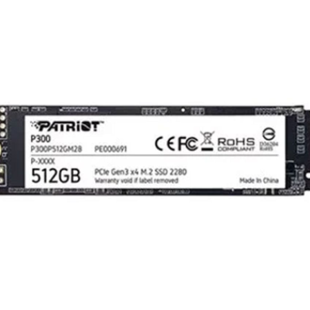  Ổ Cứng SSD 512G Patriot P300 M2 2280 NVMe