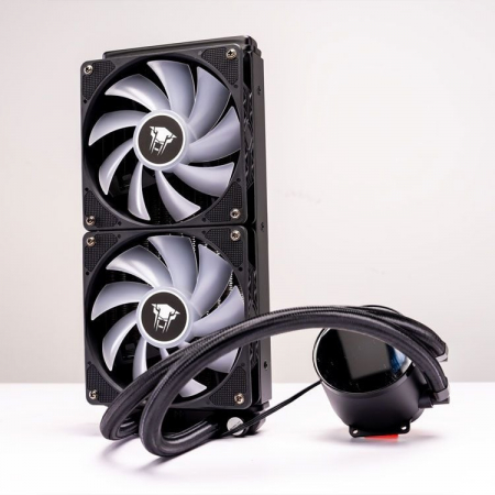 Tản nhiệt nước LeoPard TK1 - (Trắng - Đen)  | 240mm, RGB Fixed