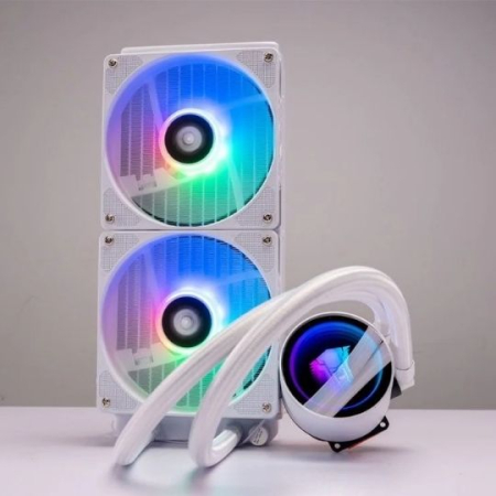 Tản nhiệt nước LeoPard TK1 - (Trắng - Đen)  | 240mm, RGB Fixed