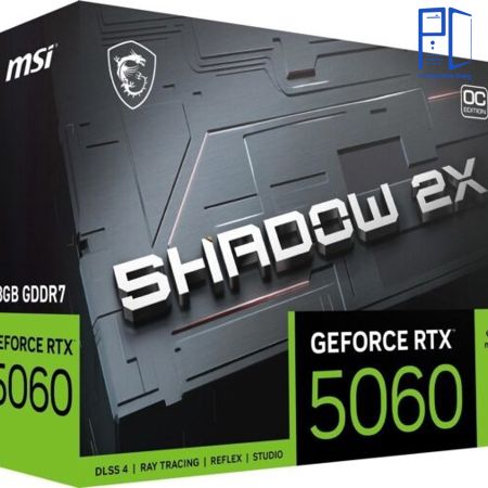 Card màn hình MSI RTX5060 8GB Shadow2X OC GDDR7