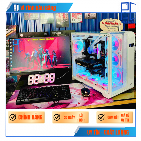 PC Gaming  | Intel i5 12400F \ RTX 3050 6G\ H610M\ RAM 16GB\ SSD 512GB - PC GAMING BÀU BÀNG