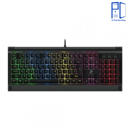 Bàn phím DareU LK145 Led Rainbow Gaming (Đen)