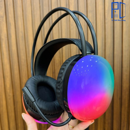 Headphone Gaming HEADSET U304 Led RGB (Jack cắm USB 7.1)