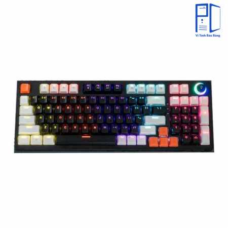 Bàn phím cơ E-Dra EK398 - Alpha | Brown Switch, Led Rainbow