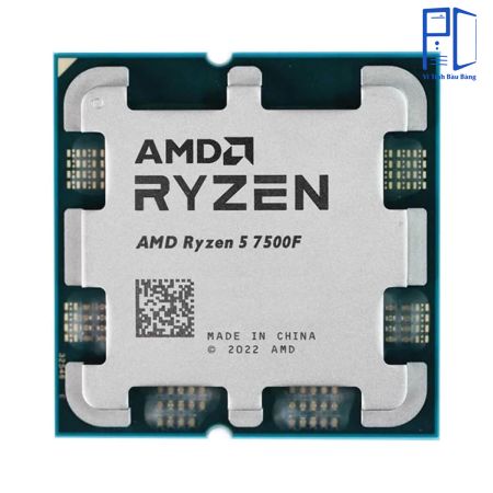 CPU AMD Ryzen 5 7500F (3.7GHz Turbo Up To 5.0GHz, 6 Nhân 12 Luồng, 38MB Cache, 65W, AM5) Tray New Chính Hãng