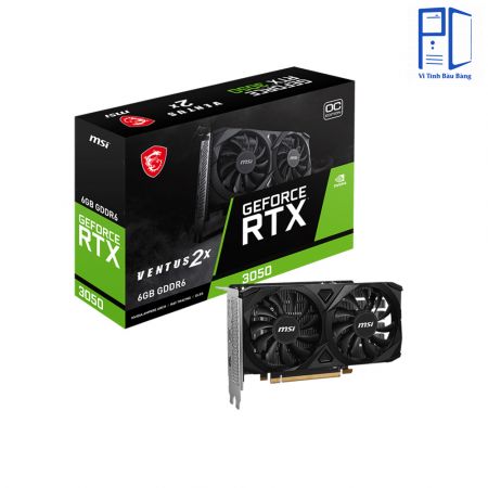 VGA MSI RTX 3050 VENTUS 2X E 6GB OC