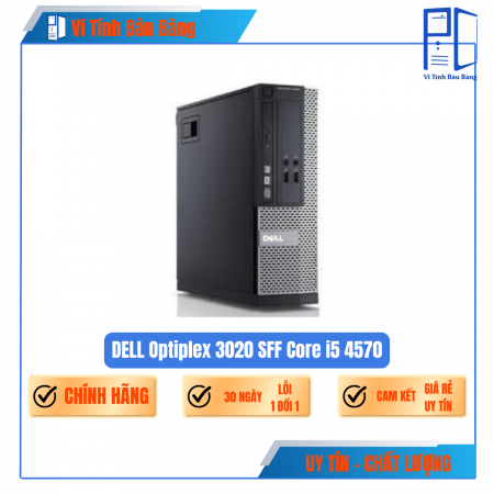 Máy tính đồng bộ DELL Optiplex 3020 SFF Core i5 4570 | Ram 8GB | SSD 256GB