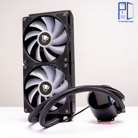 Tản nhiệt nước LeoPard TK1 - (Trắng - Đen)  | 240mm, RGB Fixed