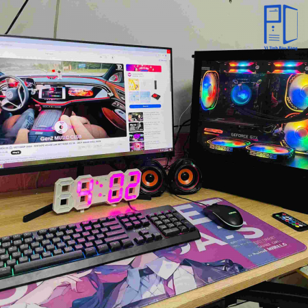 PC / i3-9100f/ Main H310/ Ram16/ SSD256G/ Card 1050/ Nguồn 500W - PC Bàu Bàng