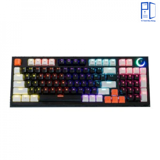 Bàn phím cơ E-Dra EK398 - Alpha | Brown Switch, Led Rainbow