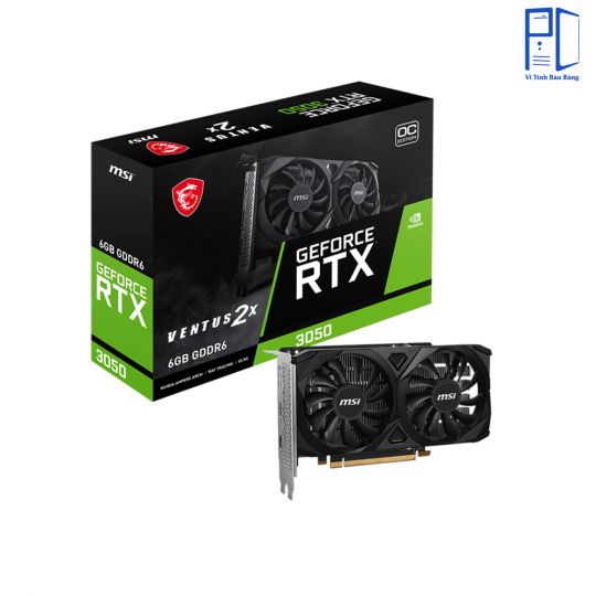 VGA MSI RTX 3050 VENTUS 2X E 6GB OC