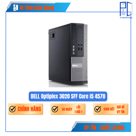Máy tính đồng bộ DELL Optiplex 3020 SFF Core i5 4570 | Ram 8GB | SSD 256GB