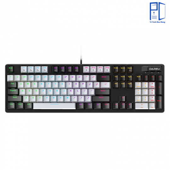 Bàn phím quang cơ Dareu EK1280X Black Grey Optical switch