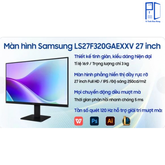Màn hình Samsung LS27F320GAEXXV 27 inch 120hz