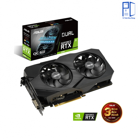 Card màn hình T-WOLF RTX 2060 6GB GDDR6 ( New Full Box 36 tháng)
