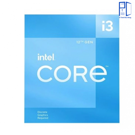 CPU Intel Core i3-12100f (3.3GHz turbo up to 4.3GHz, 4 nhân 8 luồng, 12MB Cache, 58W)- Socket Intel LGA 1700)