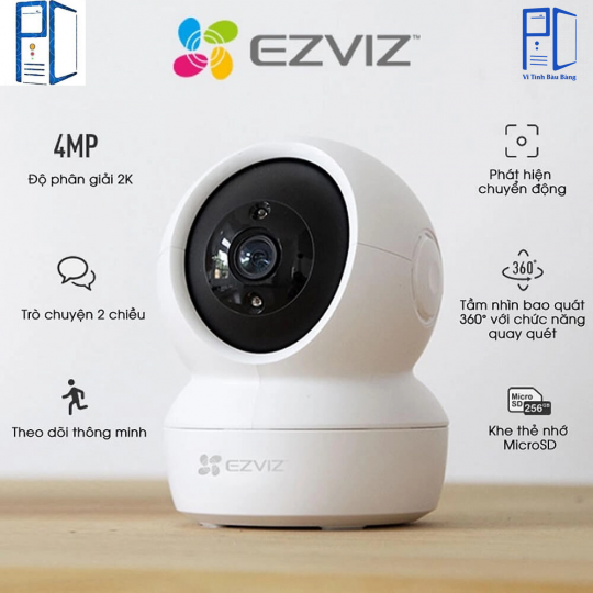 Camera Wifi thông minh EZVIZ C6N Pro 2K | 3MP