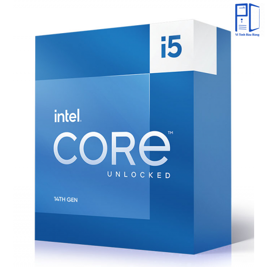 CPU Intel Core I5 14600KF Tray NEW (Up 5.30 GHz, 14 Nhân 20 Luồng, 24MB Cache, Raptor Lake Refresh)