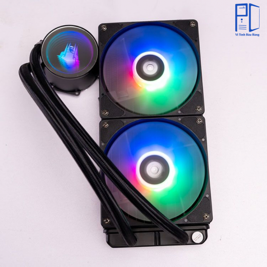 Tản nhiệt nước LeoPard TK1 - (Trắng - Đen)  | 240mm, RGB Fixed