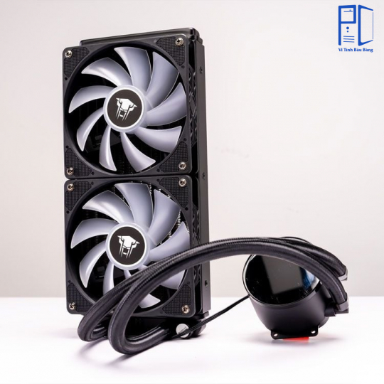 Tản nhiệt nước LeoPard TK1 - (Trắng - Đen)  | 240mm, RGB Fixed
