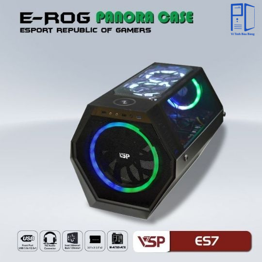 Case VSP Panora ES7 / Đen - Trắng